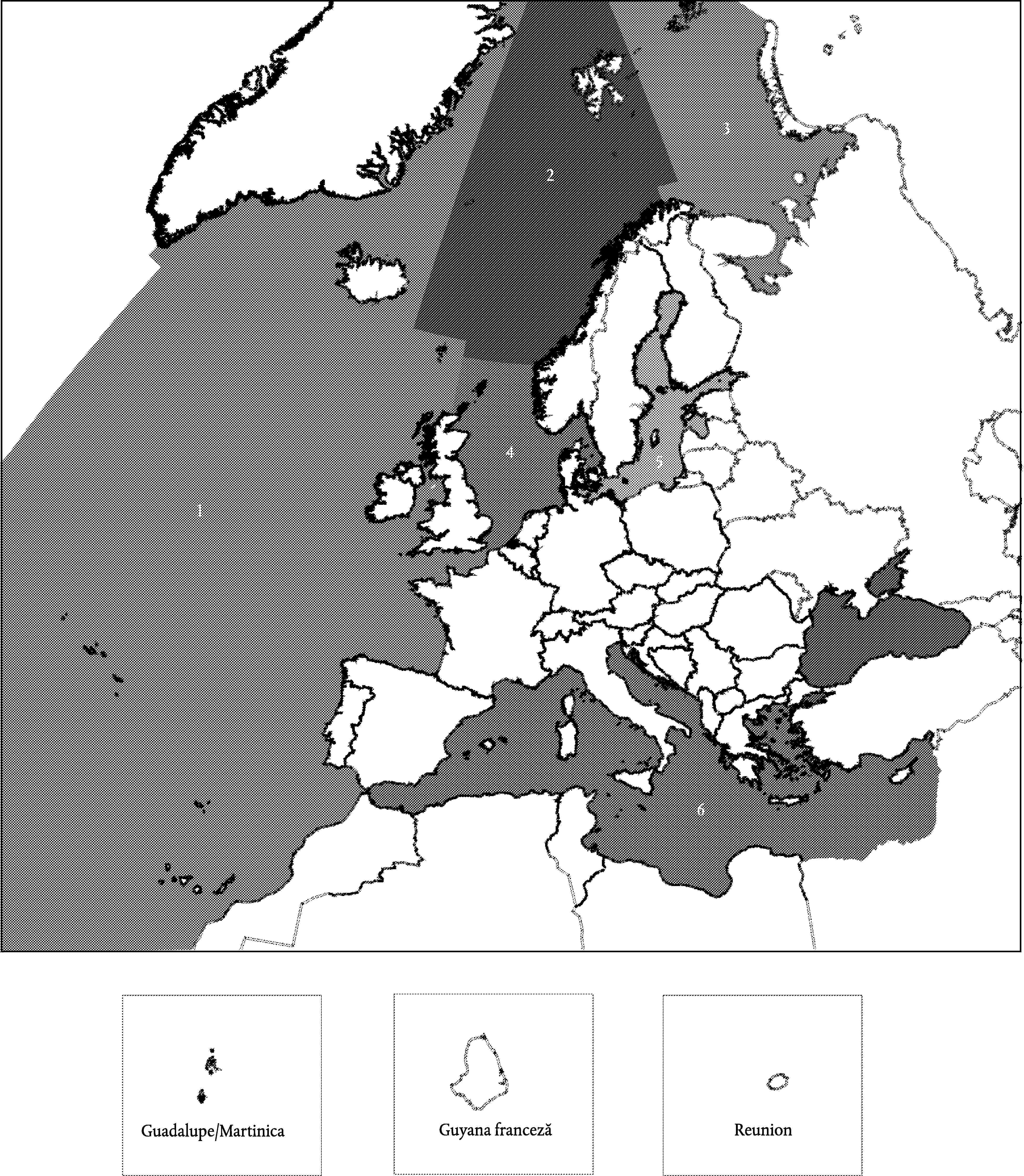 324516Guyana francezăReunionGuadalupe/Martinica