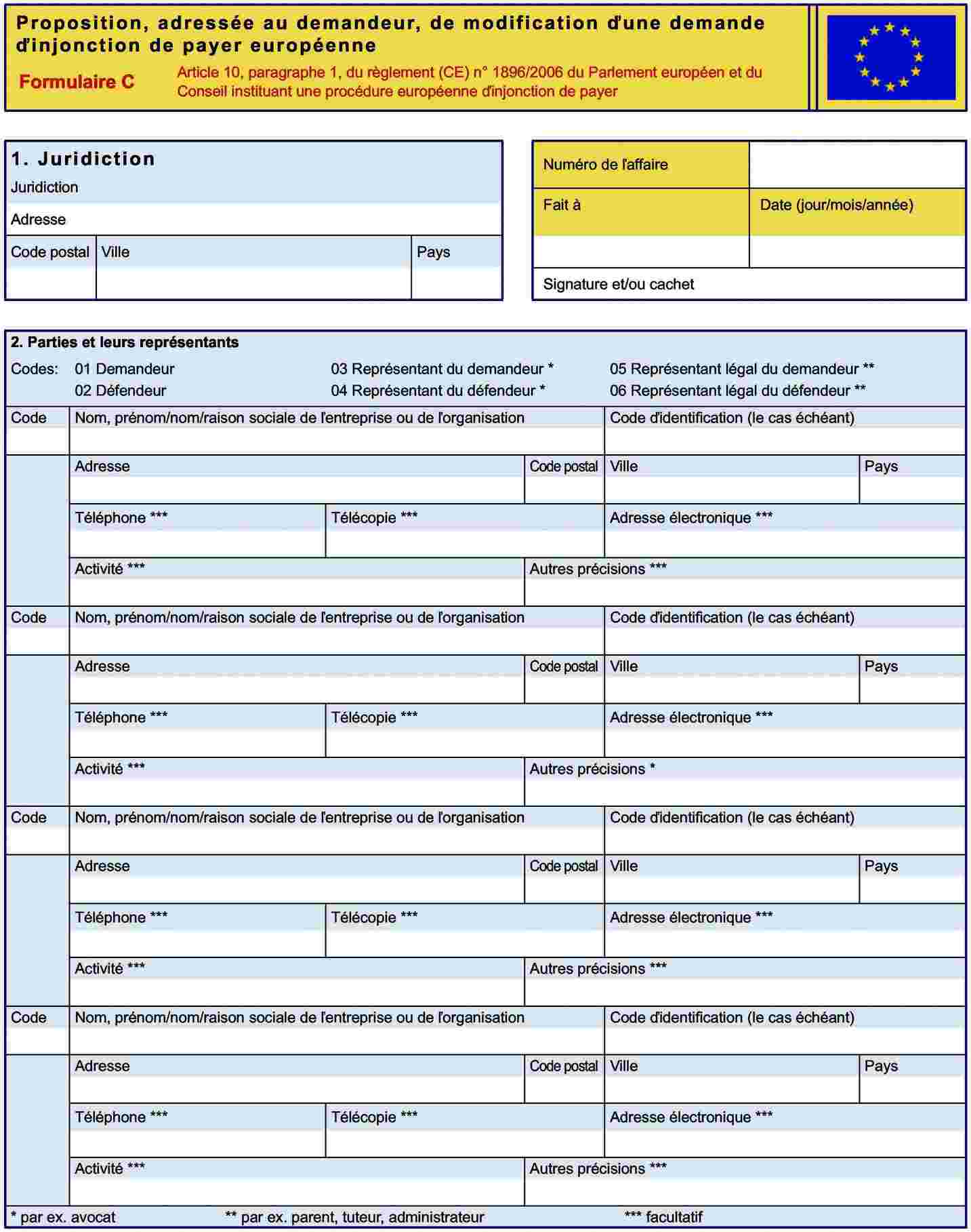 Formulaire G À - Service Publique