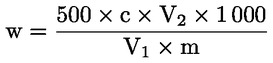 Formula