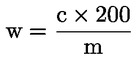 Formula