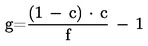 Formula